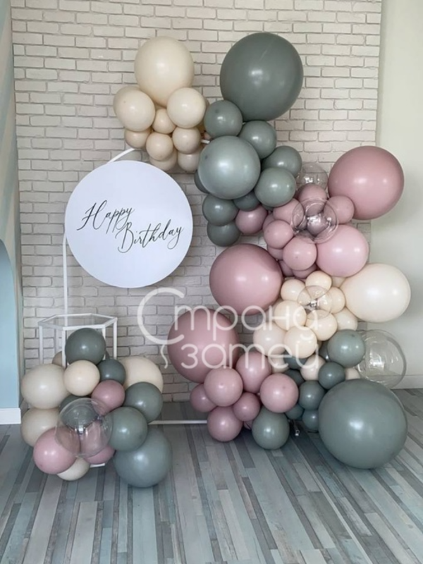 fotozona-den-rozhdeniya-happy Фотозона для дня рождения Happy Birthday в пастельных тонах, Нижний Новгород