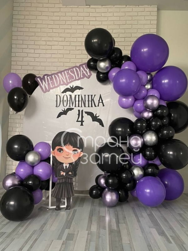 fotozona-dlya-devochki-mrachnaya-istoriya Фотозона для девочки «Мрачная история» в темной гамме, Нижний Новгород