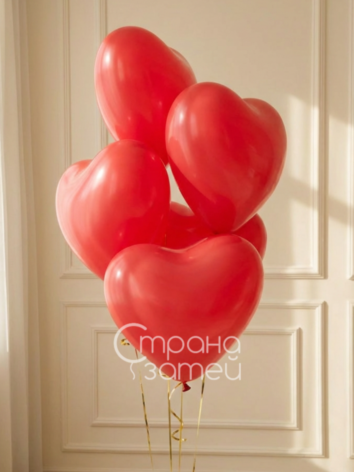 Photo_1769277147809 Фонтан Love 5 из красных латексных шаров‑сердец, Нижний Новгород